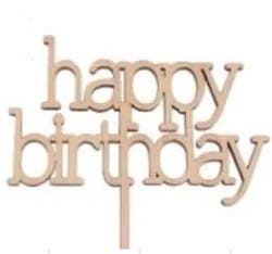 Happy Birthday Natural Bouquet or Plant Pick