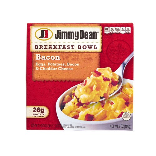 slide 1 of 1, Jimmy Dean® frozen bacon breakfast bowl, 7 oz