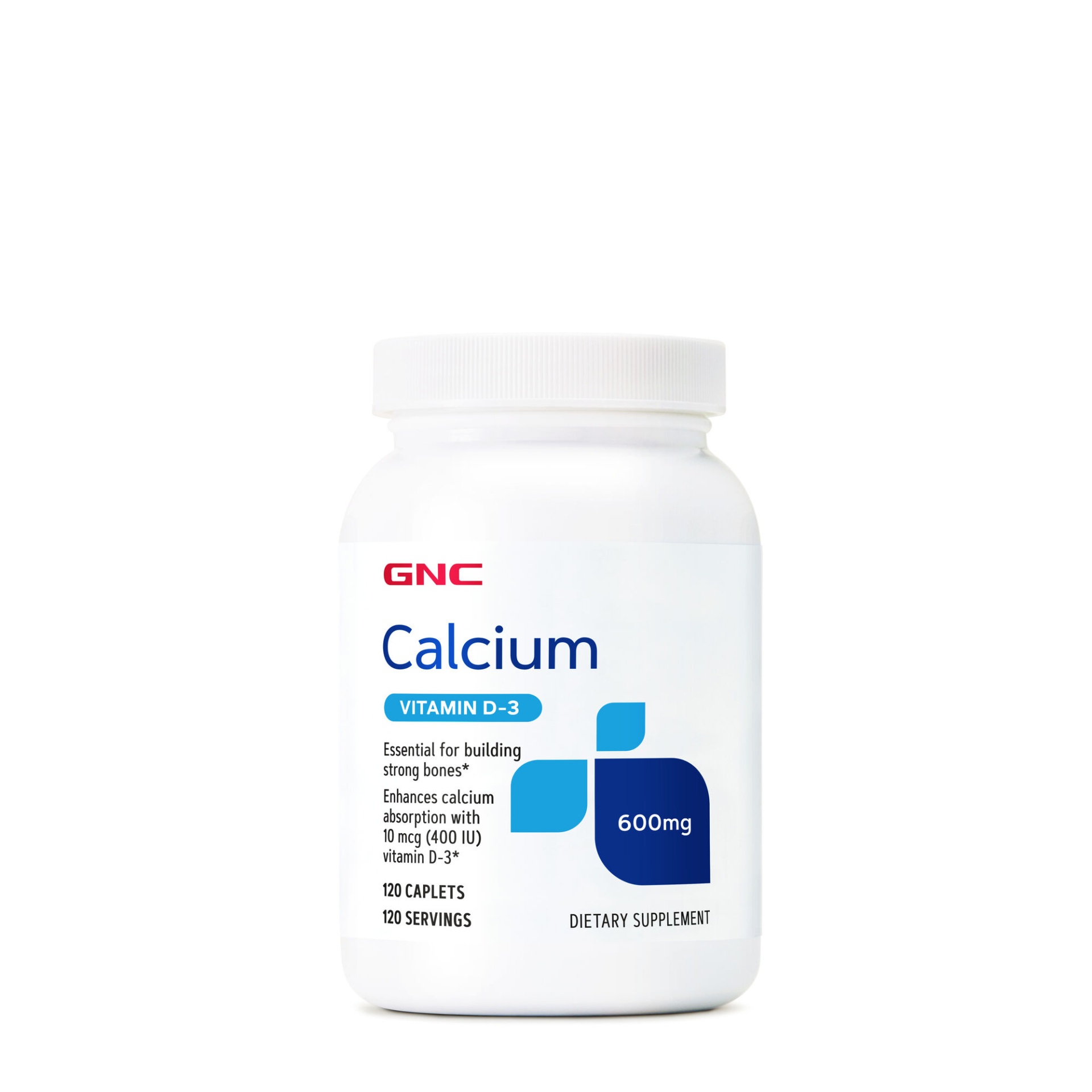 slide 1 of 1, GNC Calcium Plus Vitamn D-3, 120 ct