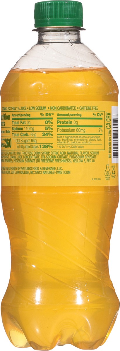 slide 8 of 13, Natures Twist Original Orangeade - 20 fl oz, 20 fl oz