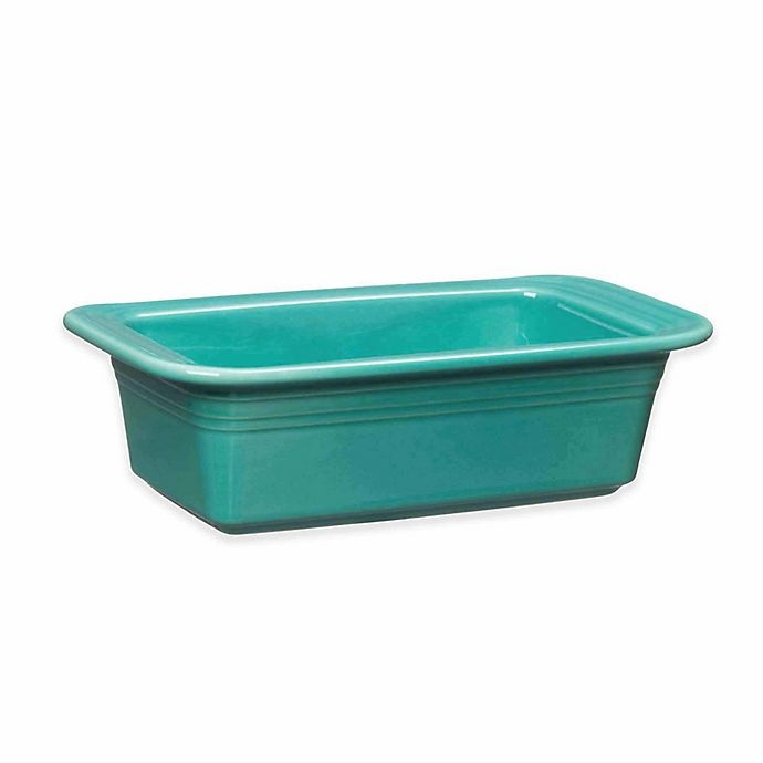 slide 1 of 2, Fiesta Loaf Pan - Turquoise, 1 ct