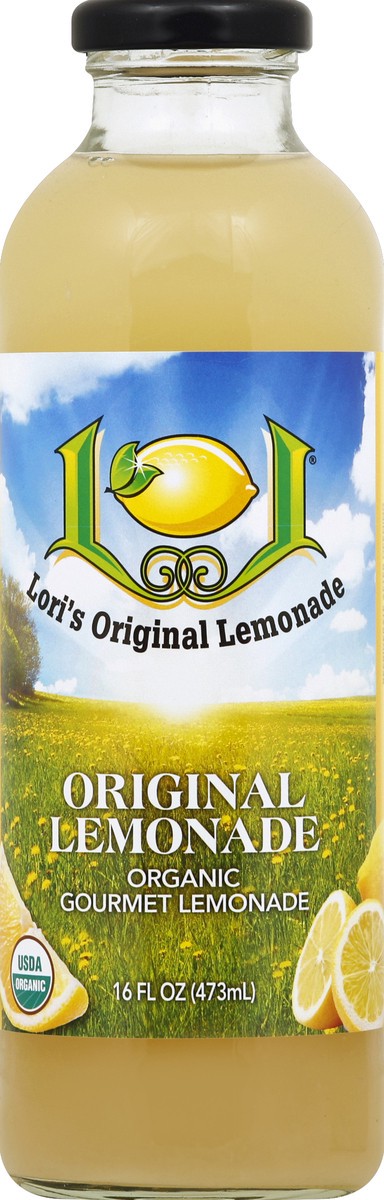 slide 4 of 5, Loris Original Lemonade Organic - 16 oz, 16 fl oz