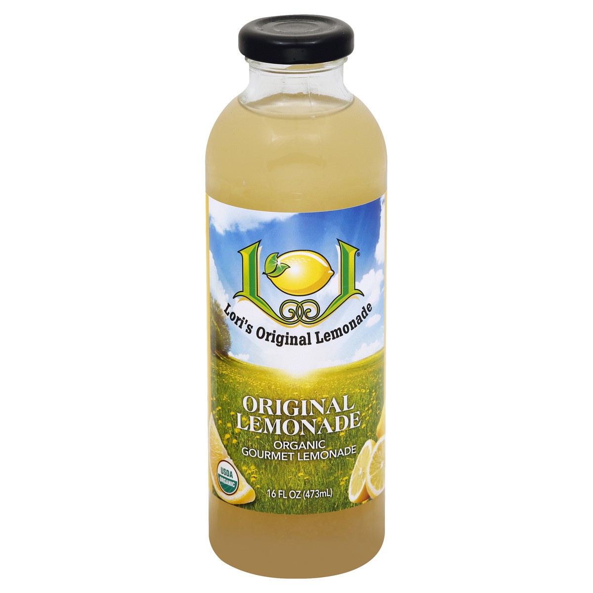 slide 5 of 5, Loris Original Lemonade Organic - 16 oz, 16 fl oz