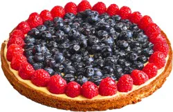 Central Market Lemon Blueberry Sable Tart