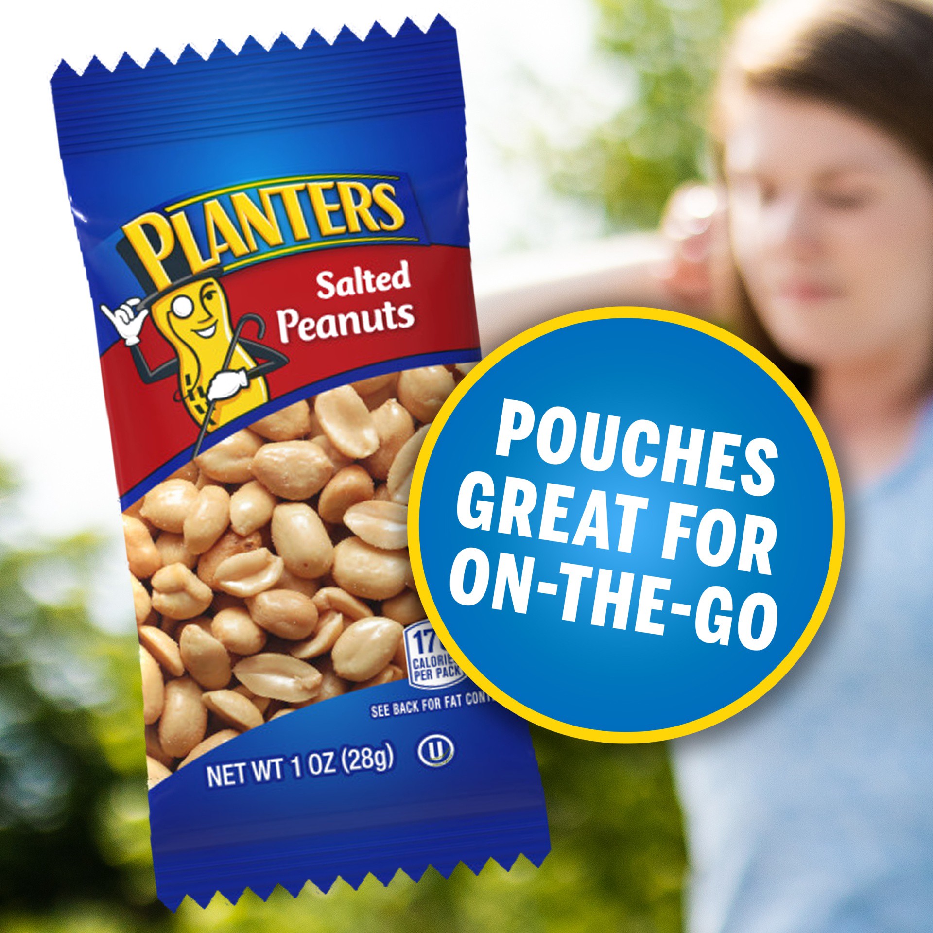 slide 3 of 12, Planters Salted Peanuts 24 - 1 oz Packs, 24 ct