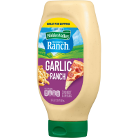 slide 3 of 29, Hidden Valley Garlic Ranch Dipping Sauce Topping and Dressing, 20 fl oz