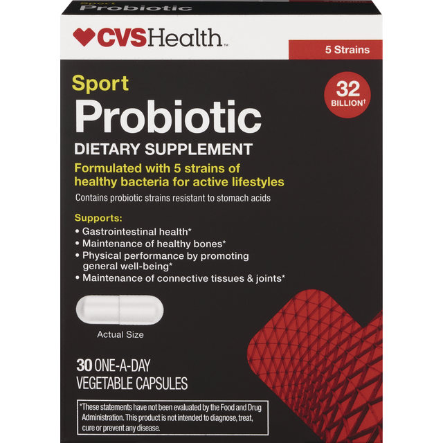 slide 1 of 1, CVS Health Active People Probiotic, 1 ct