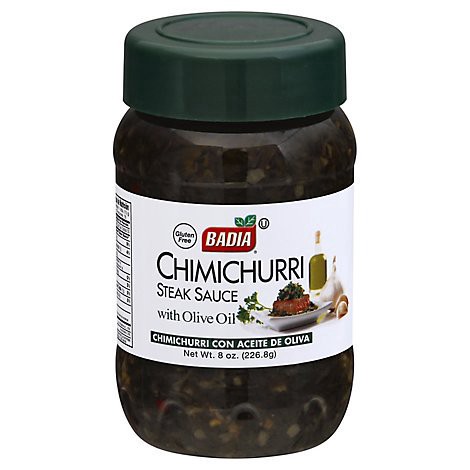 slide 1 of 1, Badia Sauce Steak Chimichurri With Olive Oil Jar - 8 Oz, 8 oz