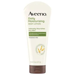 Aveeno Daily Moisturizing Body Lotion with Oat for Dry Skin, 8 oz