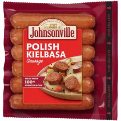 Johnsonville Polish Kielbasa Smoked Sausage, 6 Count, 14 oz