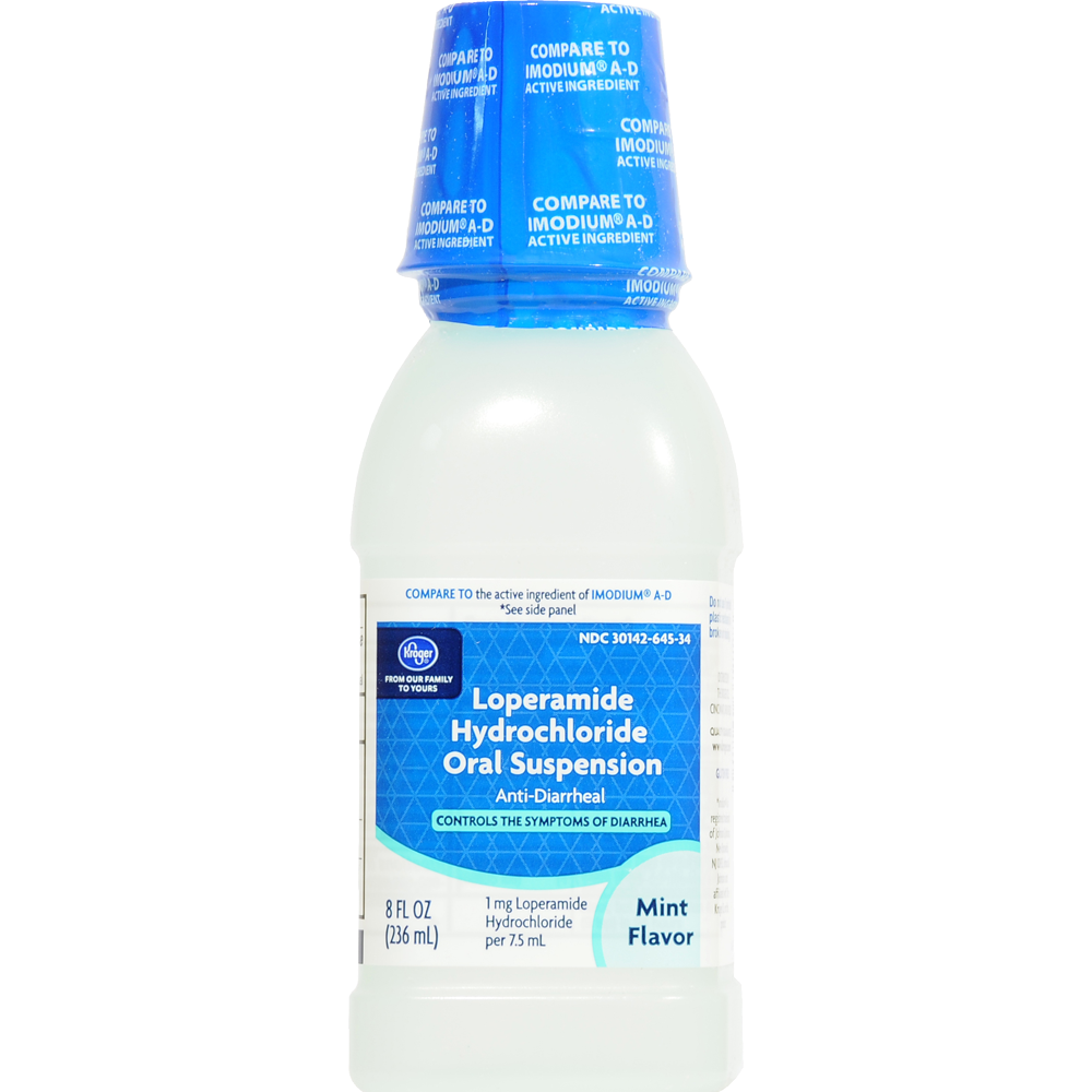 slide 2 of 2, Kroger Loperamide Hcl Oral Suspension, 8 fl oz