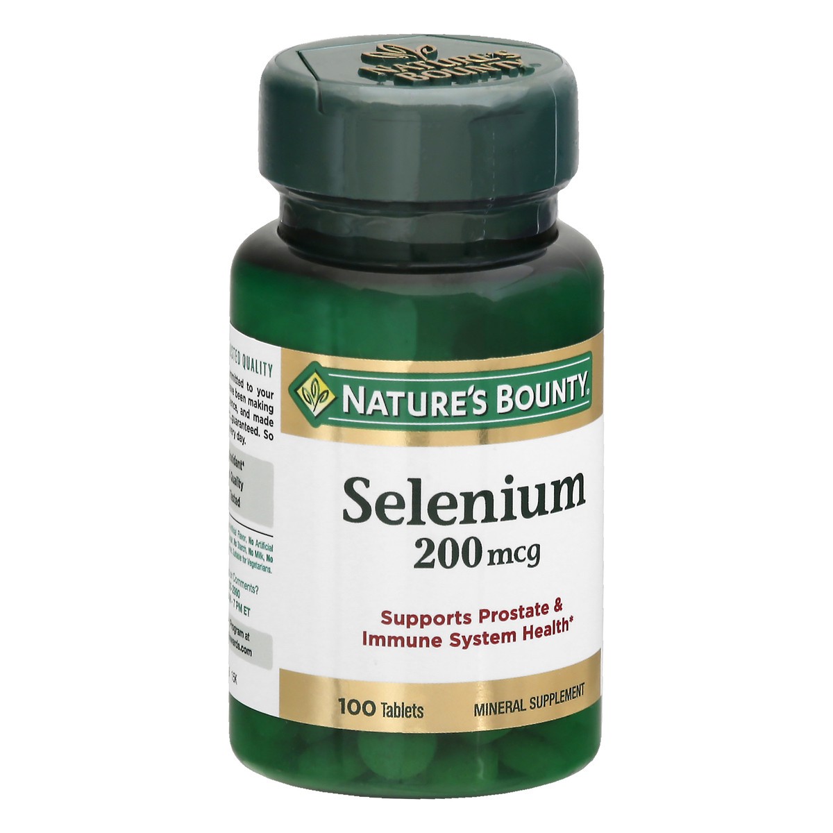 slide 2 of 9, Nature's Bounty Selenium 200mcg, 100 ct