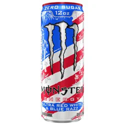 Monster Energy Monster Ultra Red White Blue Razz - 12 fl oz