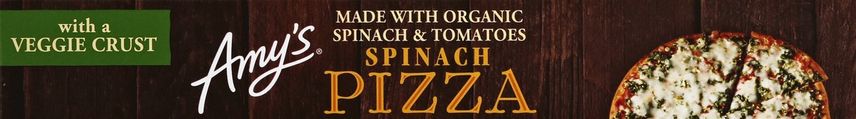 slide 2 of 10, Amy's Og3 Amys Pizza Spinach Veg, 8 ct; 12 oz