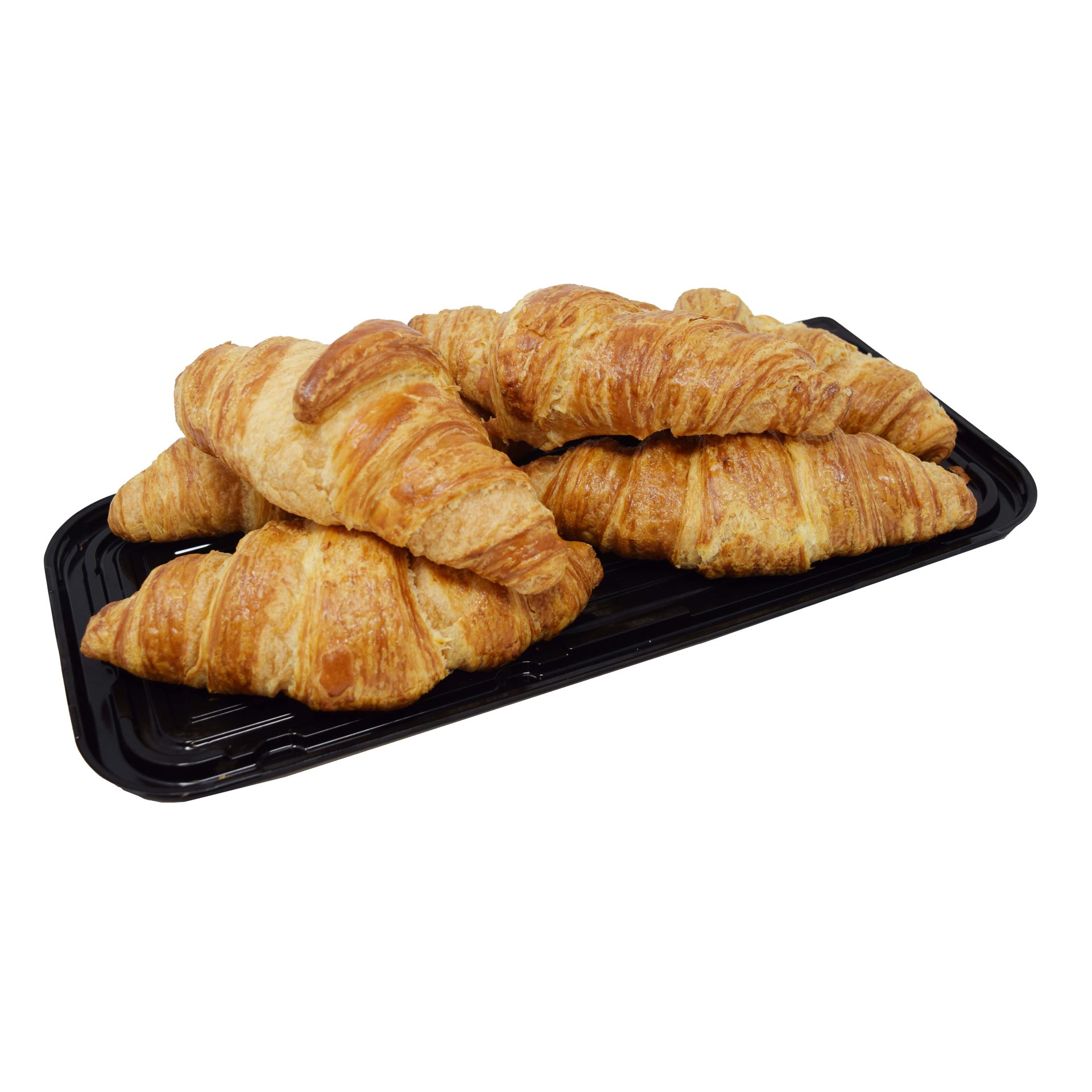 slide 1 of 1, H-E-B Bakery Large Butter Croissants, 6 ct