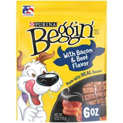 Beggin' Strips Bacon And Beef Dog Treats - 6 Oz