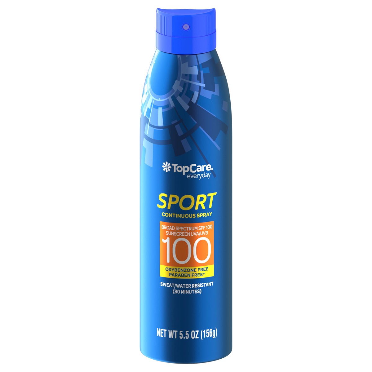 slide 11 of 14, TopCare Everyday Broad Spectrum SPF 100 Continuous Spray Sport Sunscreen 5.5 oz, 5.5 oz