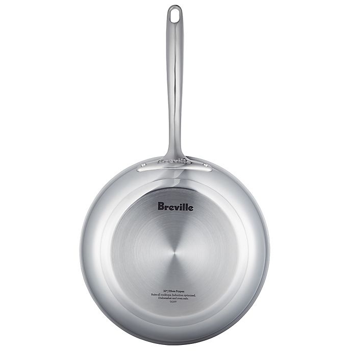 slide 2 of 3, Breville Thermal Pro Clad Stainless Steel Open Skillet, 10 in