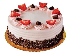 H-E-B Bakery Strawberry Bettercreme Chocolate Cake
