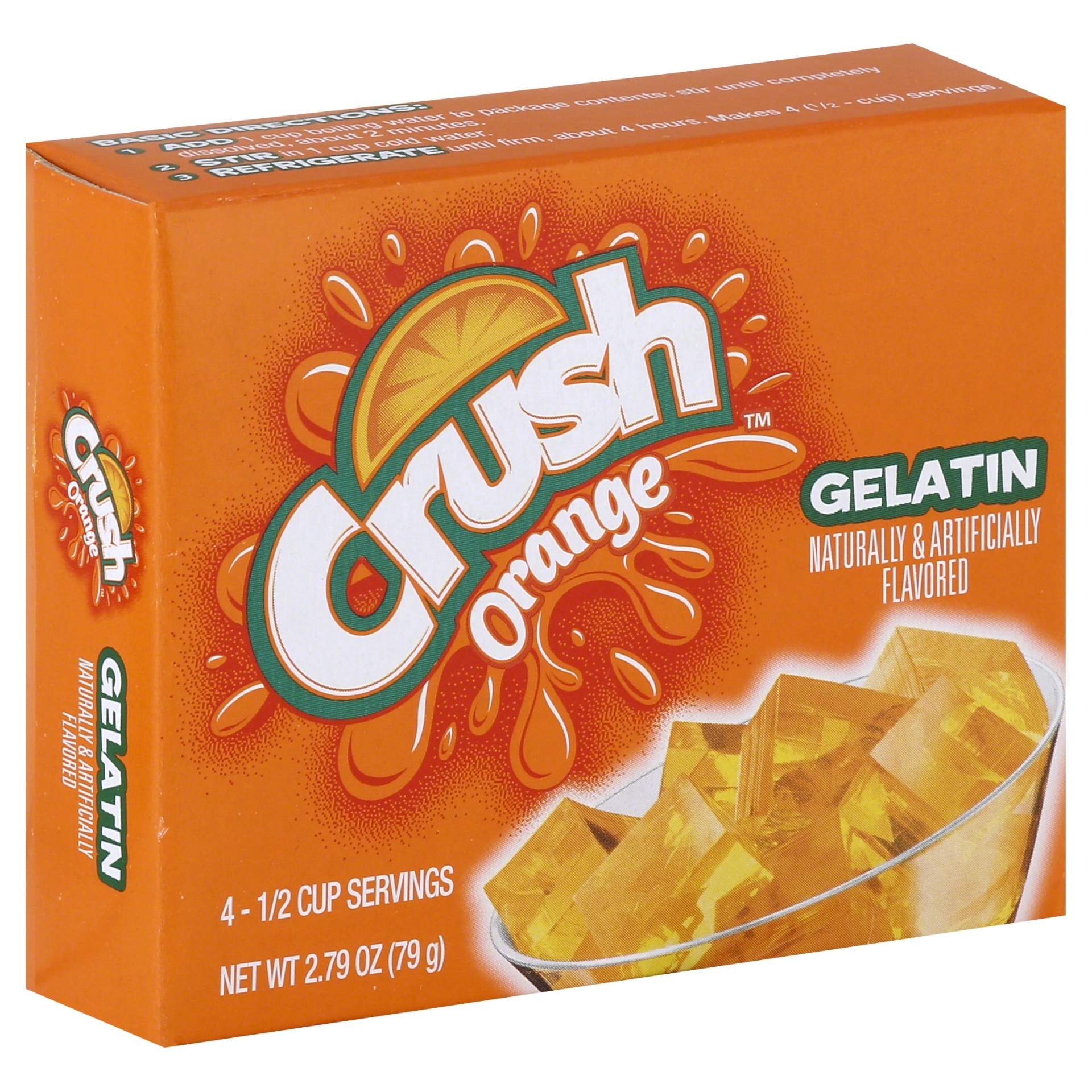 slide 1 of 1, Crush Orange Gelatin, 2.79 oz