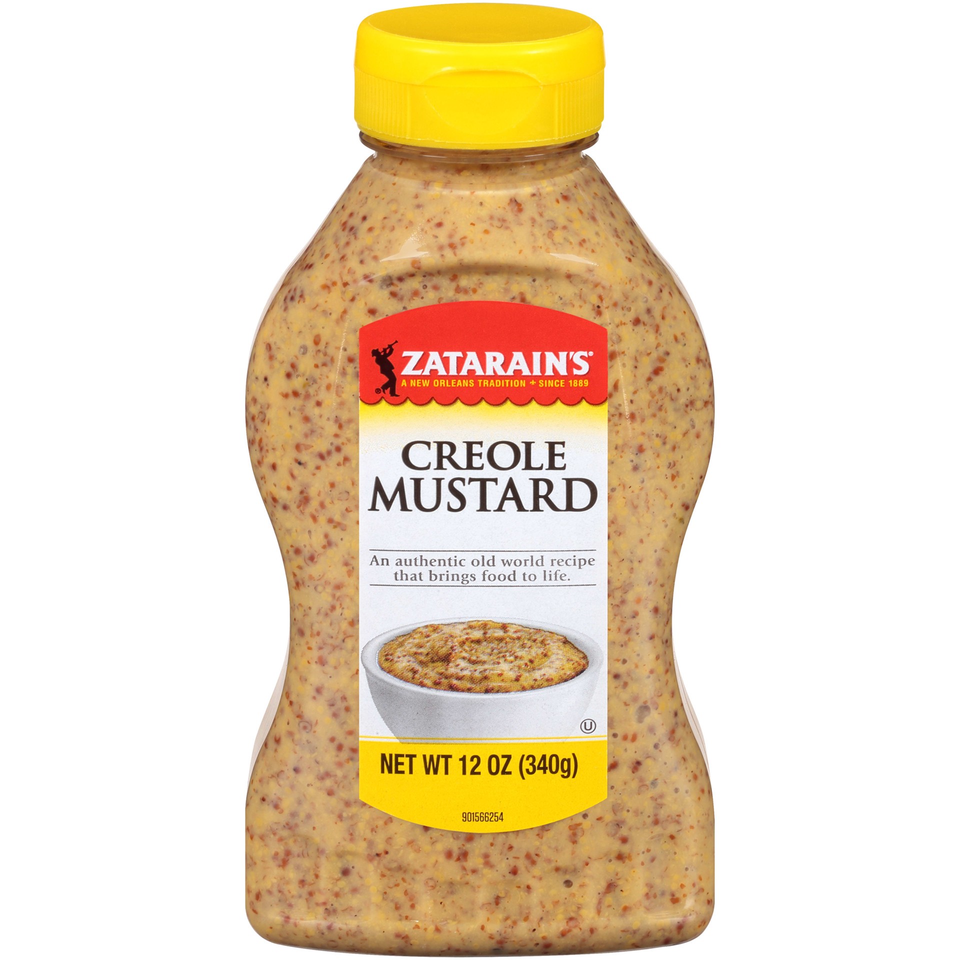slide 1 of 5, Zatarain's Creole Mustard - Squeeze, 12 oz