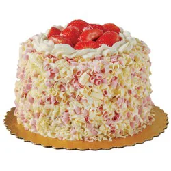 H-E-B Bakery Strawberry Cheesecake White Cake