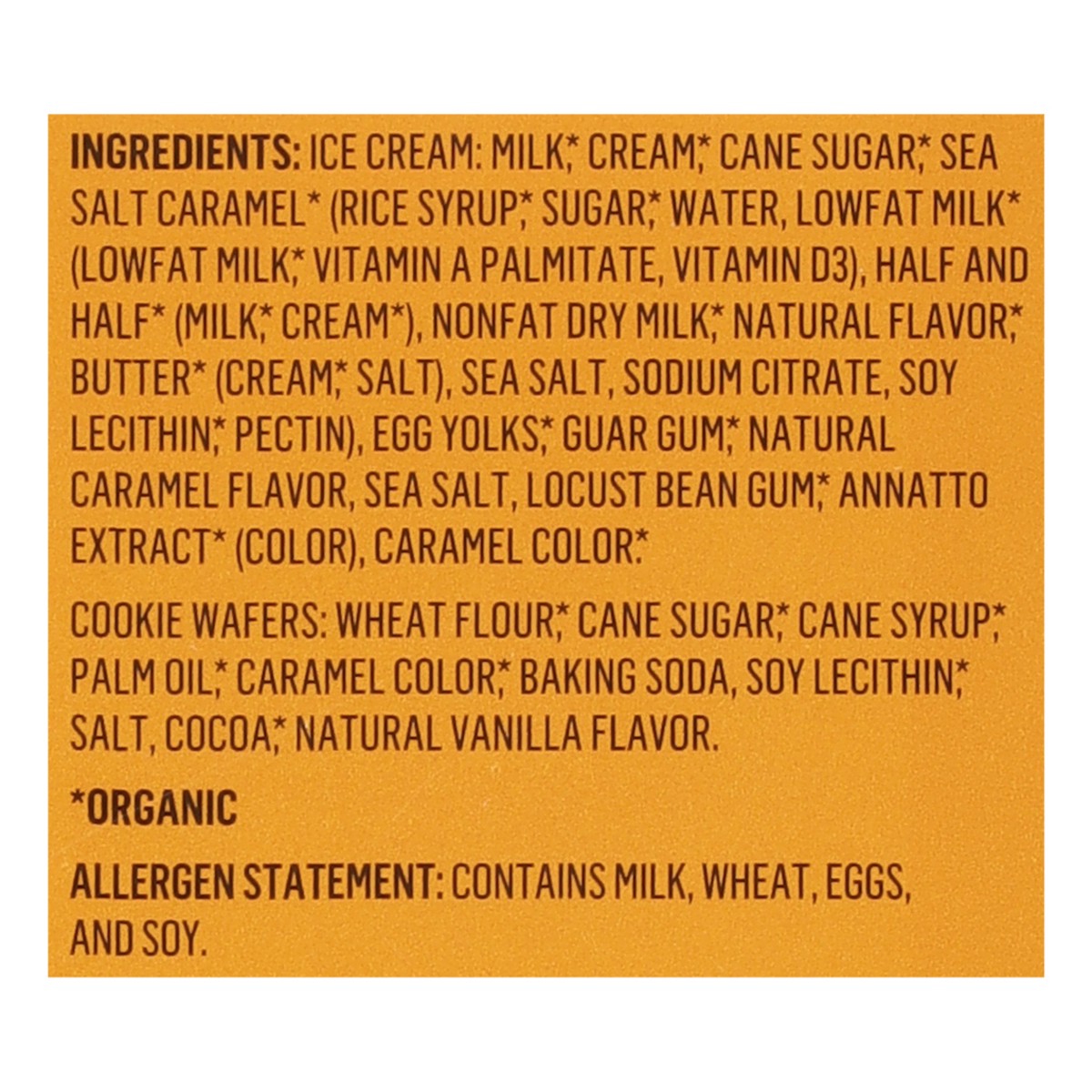 slide 8 of 11, Alden's Organic Mini Squares Sea Salt Caramel Ice Cream Sandwich 8 - 2 fl oz, 8 ct