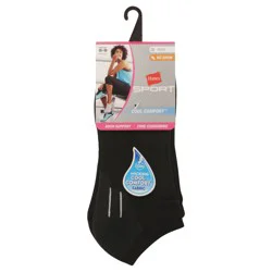 Hanes Sport Cool Comfort No Show Socks 3 ea