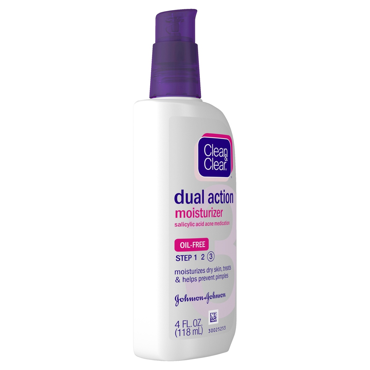 slide 8 of 8, Clean & Clear Essentials Dual Action Facial Moisturizer, 0.5% Salicylic Acid Acne Medication to Moisturize Dry Skin, Treat Acne & Help Prevent Pimples, Oil Free for Acne-Prone Skin, 4 fl oz