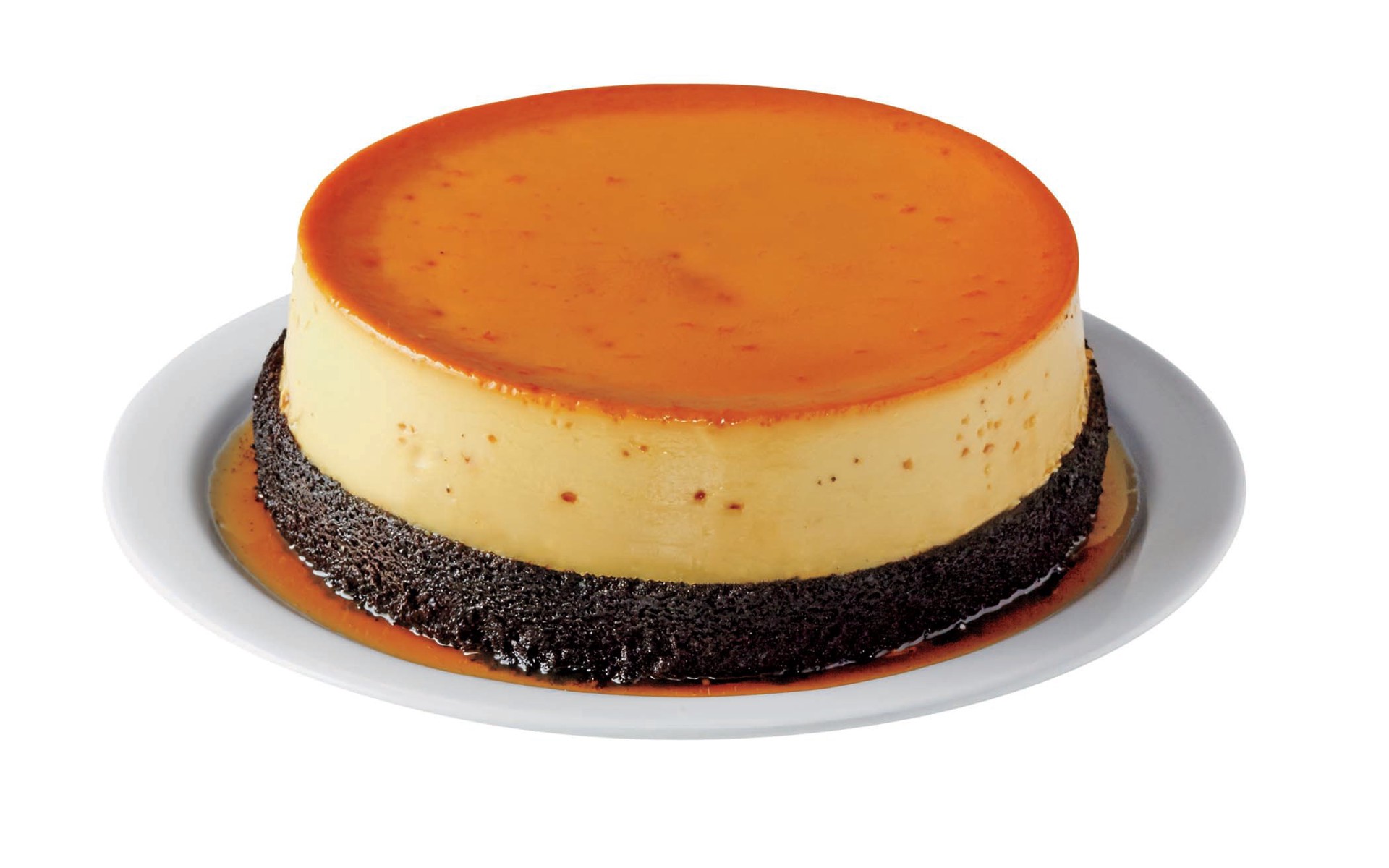 slide 1 of 1, H-E-B Bakery Choco Flan, 1 ct