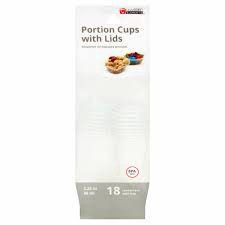 slide 1 of 1, Culinary Elements 3.25Oz Portion Cups 18Ct, 1 ct