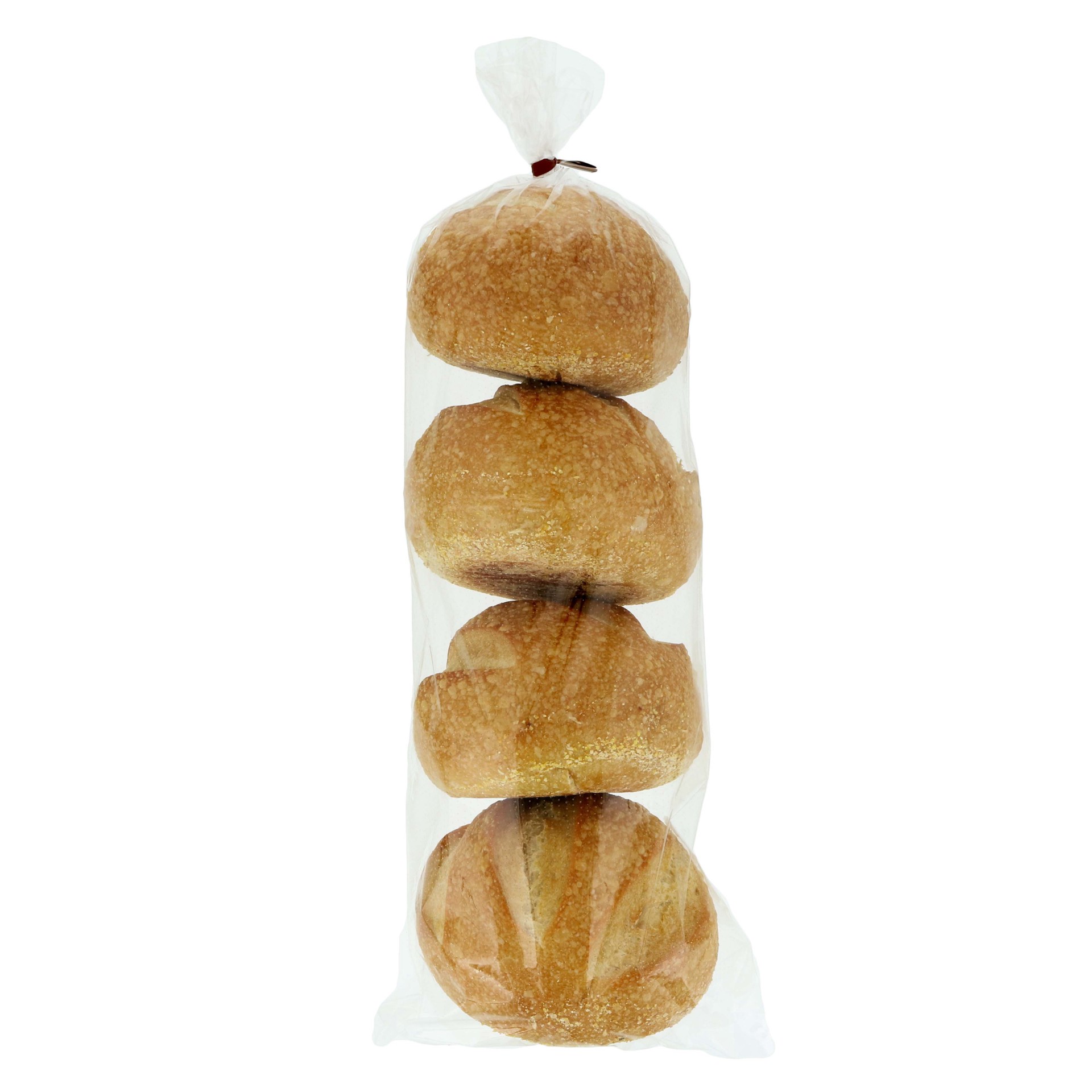 slide 1 of 1, H-E-B Bakery Scratch-Made Sourdough Rolls, 4 ct