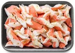 Crab Flakes Imitation Lemon Pepper Seasoned - 1 Lb