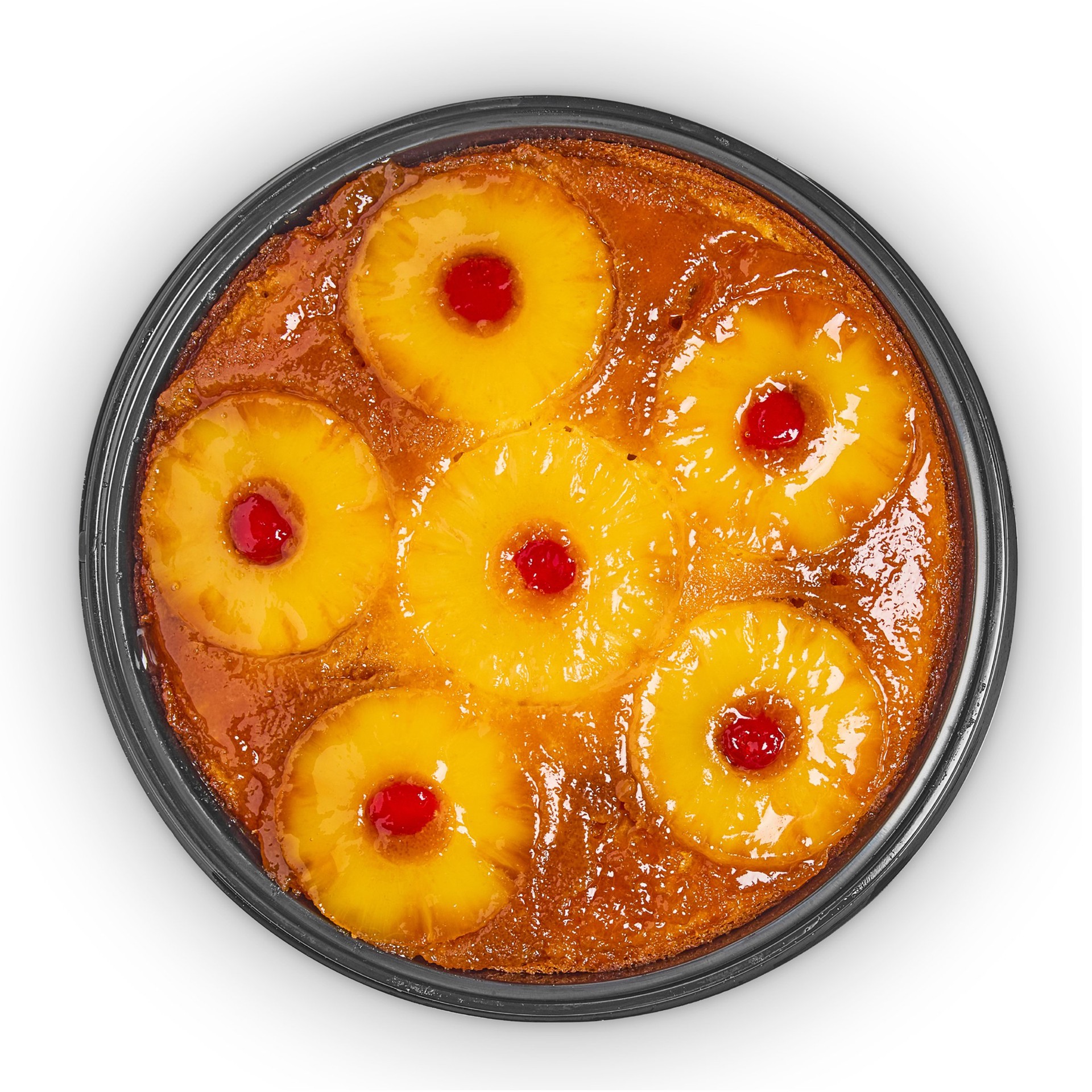 slide 1 of 1, H-E-B Bakery Pineapple Upside Down Cake, 1 ct