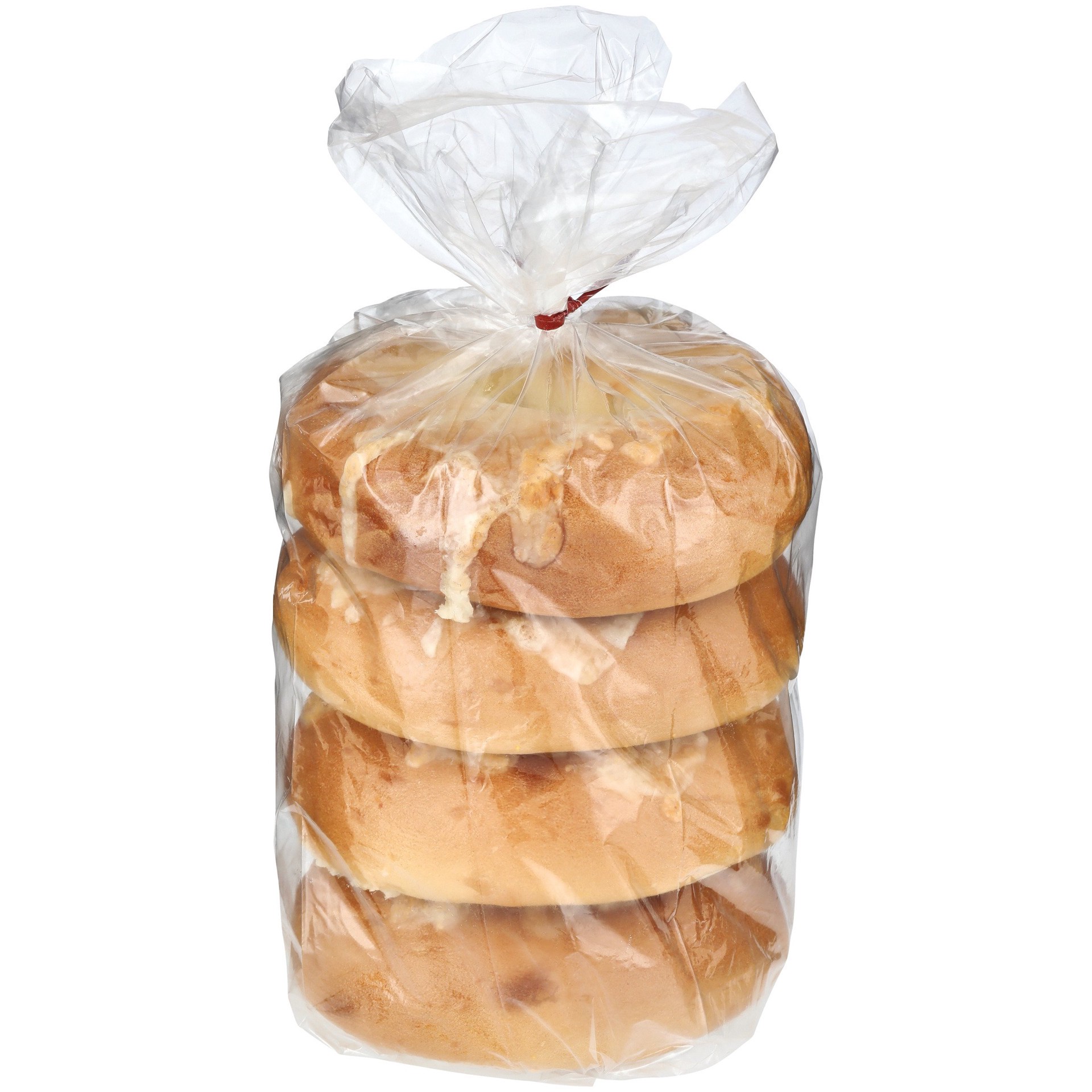 slide 1 of 1, H-E-B Bakery Asiago Cheese Bagels, 4 ct