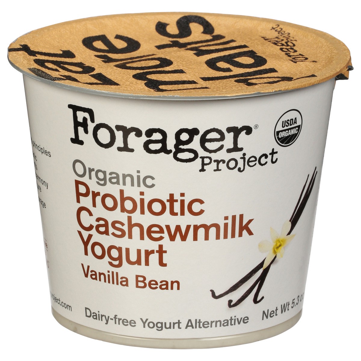 slide 9 of 11, Forager Project Dairy-Free Organic Vanilla Bean Cashewmilk Yogurt 5.3 oz, 5.3 oz