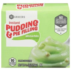 SE Grocers Pistachio Instnt Pud