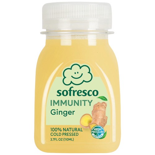 slide 1 of 1, SoFresco shot, ginger, 3.7 fl oz