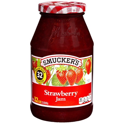 slide 1 of 1, Smucker's® strawberry jam, 32 oz