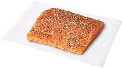 Salmon Fillet Vegetable Pepper Seasoned - Lb