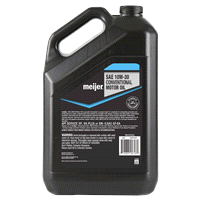 slide 3 of 5, Meijer Conventional SAE 10W30 Motor Oil, 5 qt