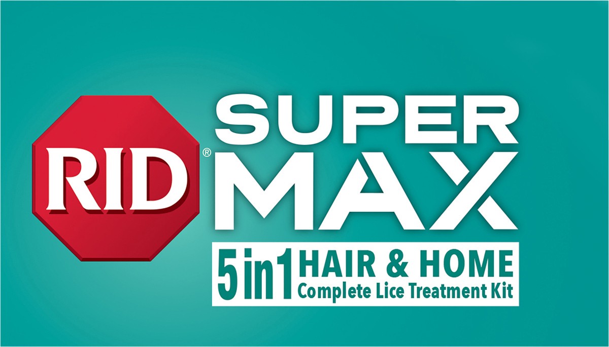 slide 3 of 12, RID Super Max 5-in-1 Hair & Home Complete Lice Treatment Kit, 1 ct