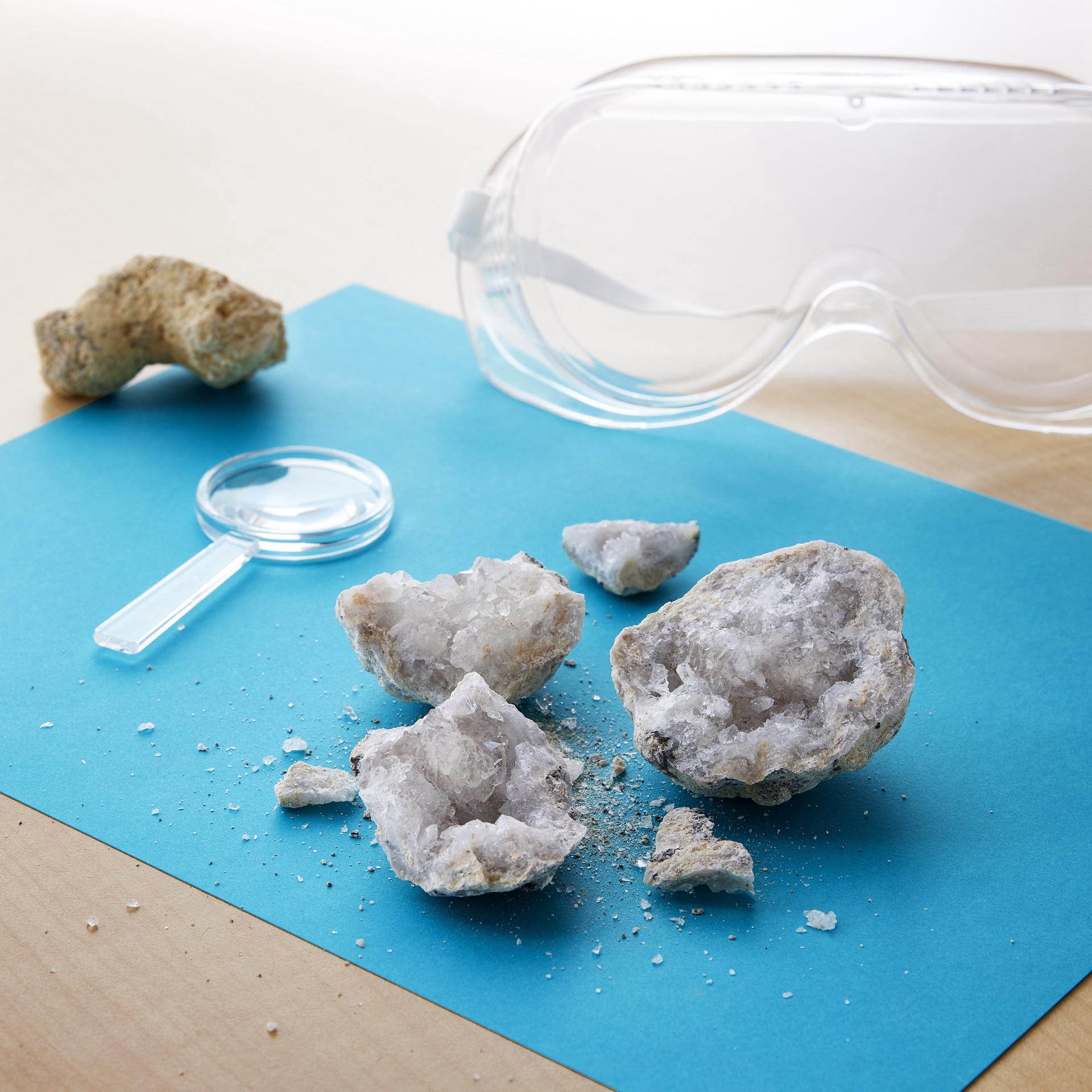 slide 2 of 3, National Geographic© Break Open Geodes Science Kit, 1 ct