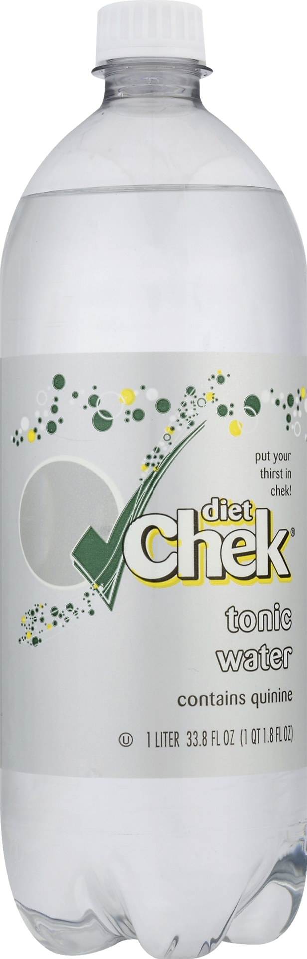 slide 1 of 1, Chek Diet Tonic Water, 1 liter