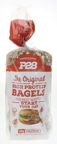 slide 1 of 1, P28 The Original High Protein Bagels, 19.8 oz