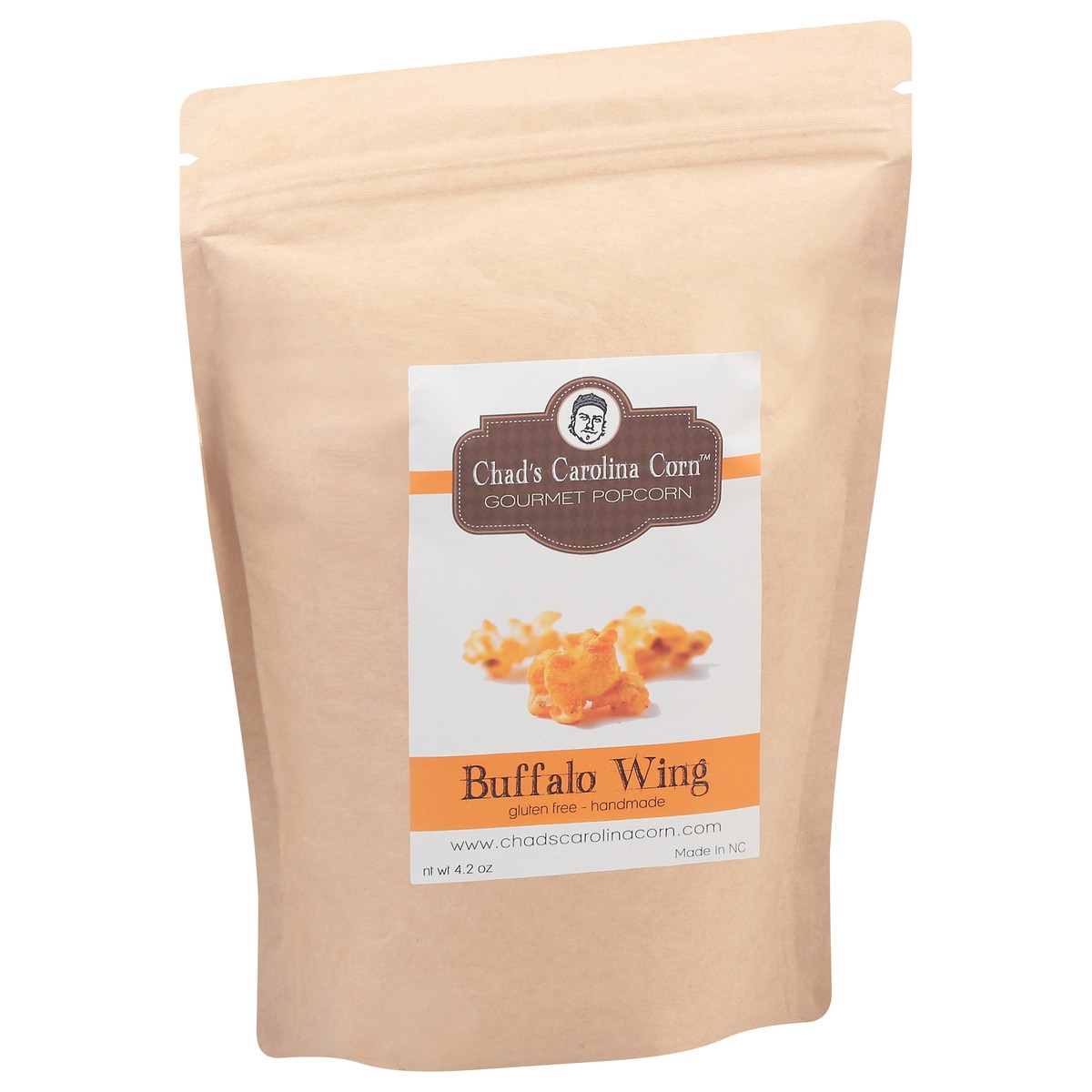slide 2 of 13, Chad's Carolina Corn Chad's Buffalo Wing Gourmet Popcorn, 4.2 oz