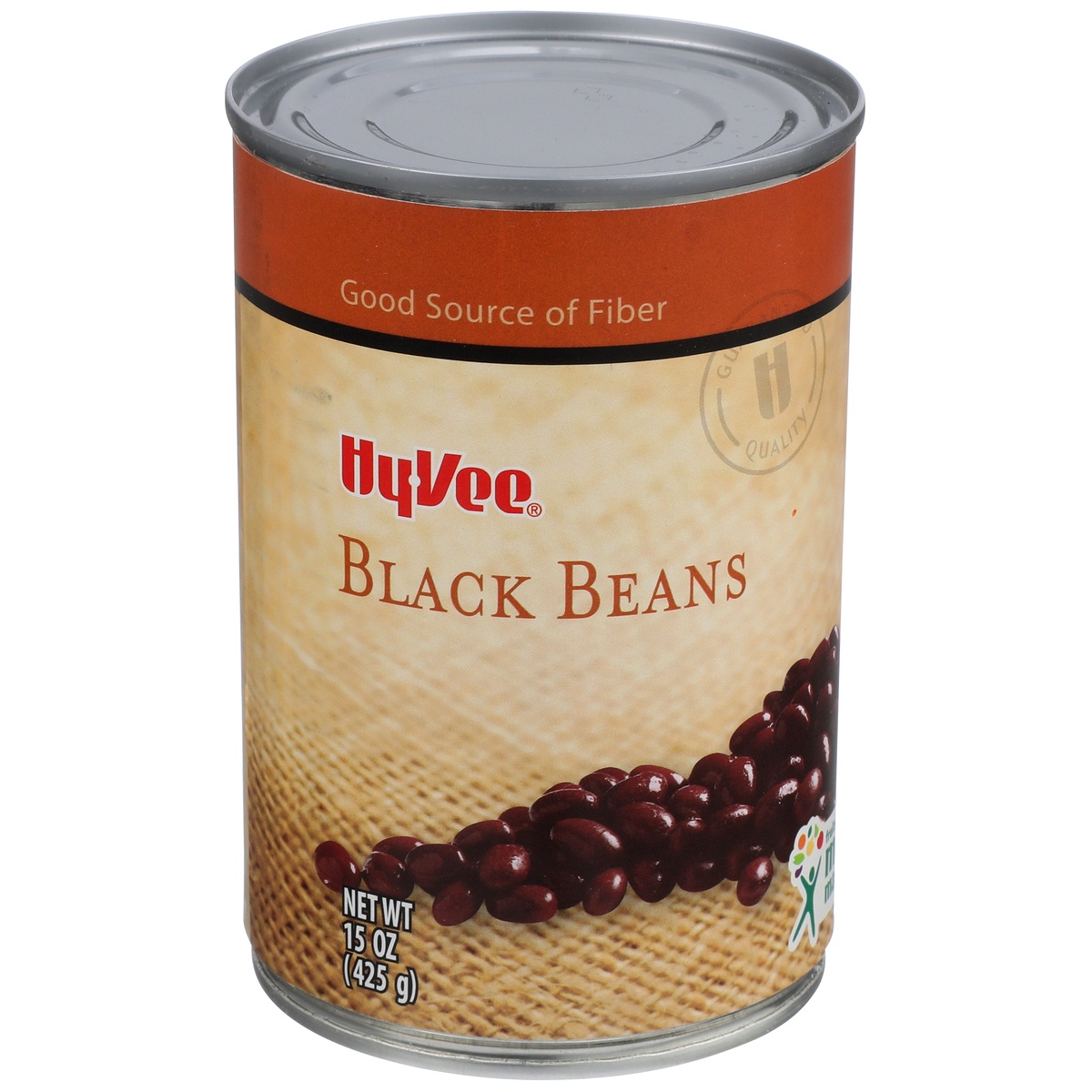 slide 1 of 1, Hy-vee Black Beans, 15 oz