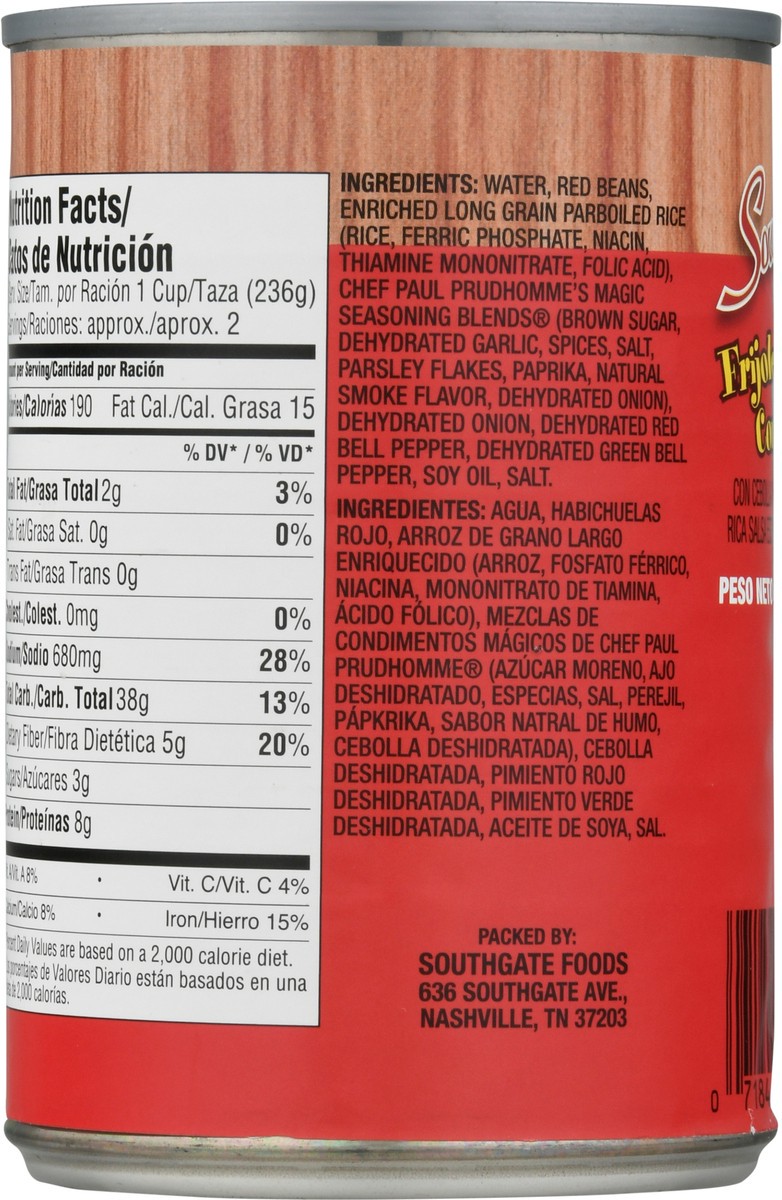 slide 3 of 14, Southgate Red Beans & Rice 15 oz, 15 oz
