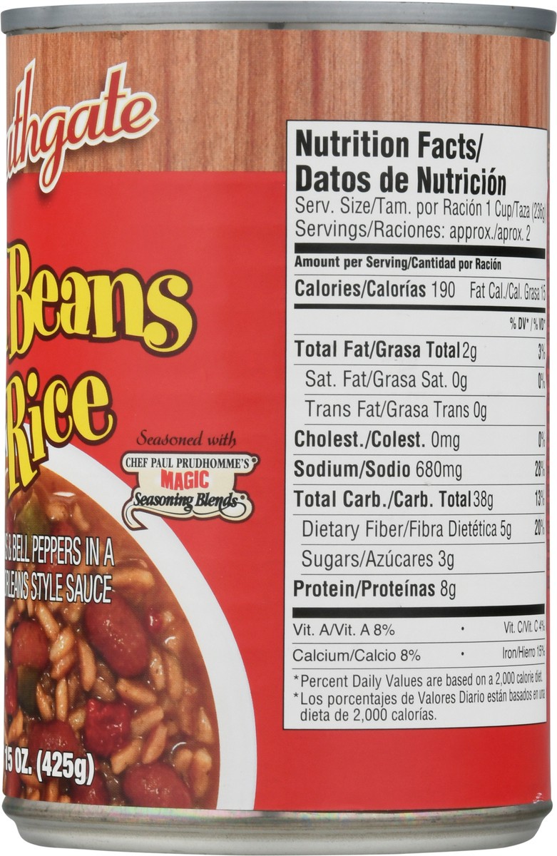 slide 4 of 14, Southgate Red Beans & Rice 15 oz, 15 oz
