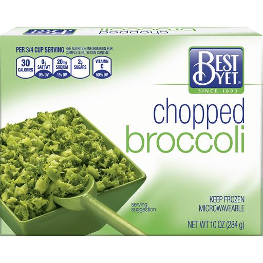 slide 2 of 2, Best Yet Chopped Broccoli, 10 oz